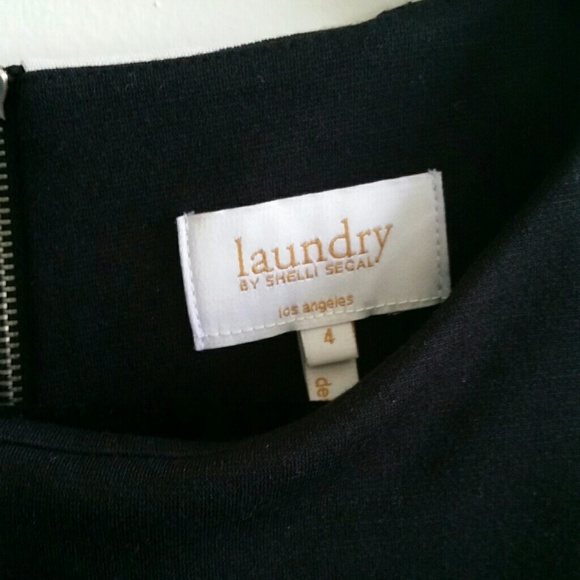 Laundry by Shelli Segal Black and White Striped - Picture 3 of 8